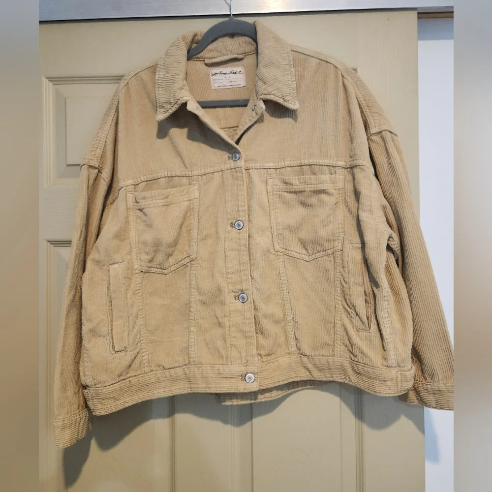 NWOT We The Free Opal Swing Corduroy Jacket Size Medium